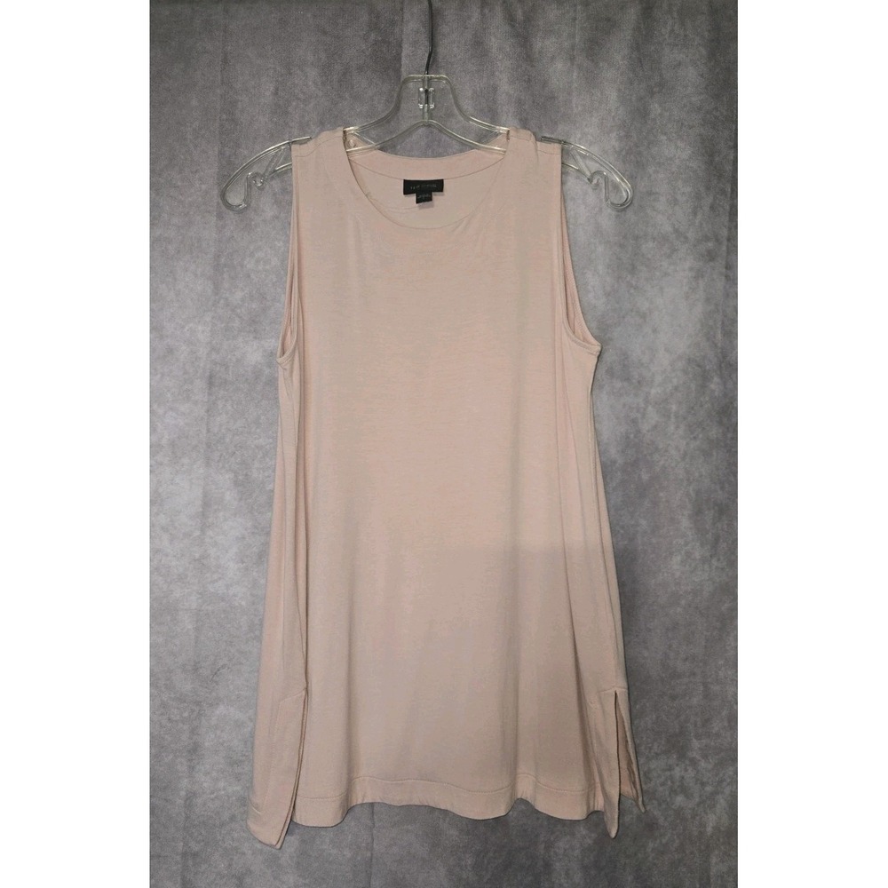 J Jill Women's S Wearever Collection Tank Top Sleeveless Tunic PINK